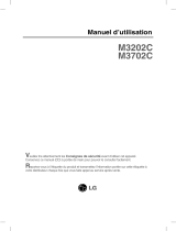 LG M3202C-BA Le manuel du propriétaire