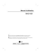 LG M4210D-B21 Le manuel du propriétaire