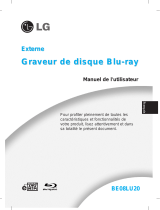 LG LG BE08LU20 Le manuel du propriétaire