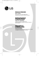 LG GR-B4595ACM Le manuel du propriétaire