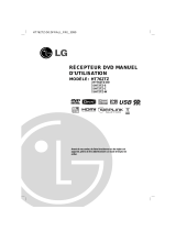 LG HT762TZ Le manuel du propriétaire