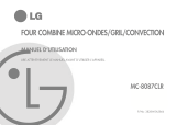 LG MC-8087CLR Le manuel du propriétaire