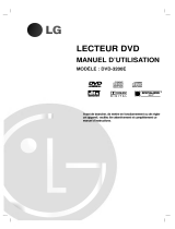 LG DVD-3200E Le manuel du propriétaire