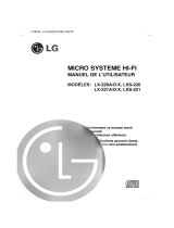 LG LX-220A Le manuel du propriétaire