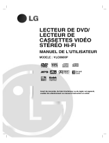 LG VLC8600P Le manuel du propriétaire
