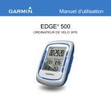 Garmin Edge500 Manuel utilisateur