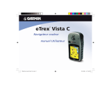 Garmin eTrex Vista C Manuel utilisateur
