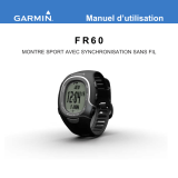 Garmin FR 60 Manuel utilisateur