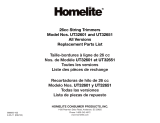 Homelite ut32601, ut32651 Le manuel du propriétaire