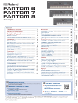 Roland FANTOM 6 Le manuel du propriétaire