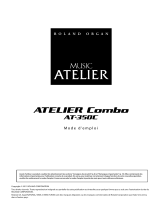 Roland ATELIER Combo AT-350C Le manuel du propriétaire