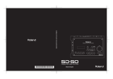 Roland SD-50 Le manuel du propriétaire