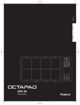 Roland OCTAPAD SPD-30 Le manuel du propriétaire
