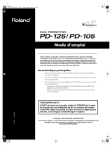 Roland PD-125BK Le manuel du propriétaire