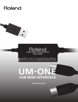 Roland UM-ONE MK2 Le manuel du propriétaire
