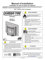 Quadrafire Classic Bay 1200 Pellet Insert Guide d'installation