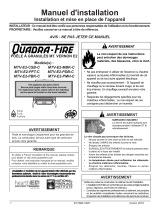 Quadrafire Mt. Vernon E2 Pellet Stove Guide d'installation