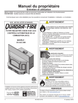 Quadrafire 5100i Wood Insert Manuel utilisateur