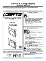 Quadrafire Expedition II Wood Insert Manuel utilisateur