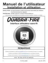 Quadrafire Trekker Series Pellet Insert Manuel utilisateur