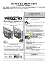 Quadrafire Castile Pellet Insert Manuel utilisateur