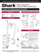 Shark NV150C Guide de démarrage rapide