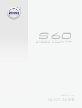 Volvo S60 Cross Country Guide de démarrage rapide