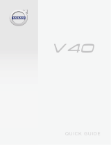Volvo V40 Guide de démarrage rapide