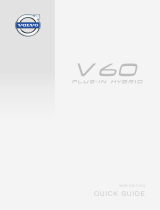 Volvo V60 PLUG-IN HYBRID Guide de démarrage rapide