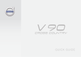 Volvo V90 Cross Country Guide de démarrage rapide