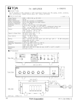 TOA A-230 HV Specification Data