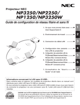 NEC NP1250 Le manuel du propriétaire