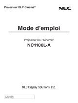 NEC NC1100L Le manuel du propriétaire