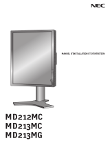 NEC MD212MC Le manuel du propriétaire