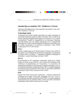 NEC MultiSync® LCD2010X Le manuel du propriétaire
