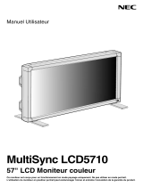 NEC MultiSync® LCD5710 Le manuel du propriétaire
