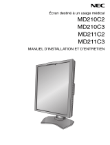 NEC MD211C3 Le manuel du propriétaire