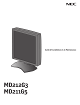 NEC MD211G5 Le manuel du propriétaire