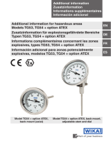 WIKA TG53 tag:model:TG54 Mode d'emploi