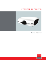 Barco PFWU-51B Mode d'emploi