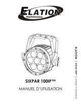 Elation SIXPAR 100IP Manuel utilisateur