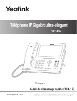 Yealink SIP-T48S Téléphone IP Noir Manuel utilisateur