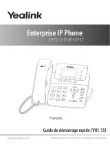 Yealink SIP-T21 E2 & T21P E2 Guide de démarrage rapide