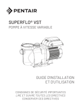 Pentair SuperFlo® VST Pool Pump Le manuel du propriétaire