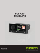 Fusion MS-RA210 Manuel utilisateur