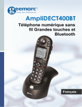 Geemarc AMPLIDECT400 BT Mode d'emploi