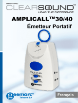 Geemarc AMPLICALL 30 / 40 Mode d'emploi