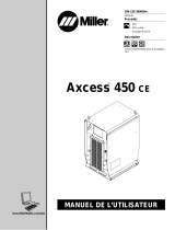 Miller AXCESS 450 CE Le manuel du propriétaire