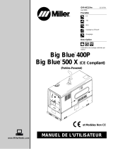 Miller BIG BLUE 400P (PERKINS) Le manuel du propriétaire