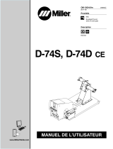Miller D-74S CE Le manuel du propriétaire